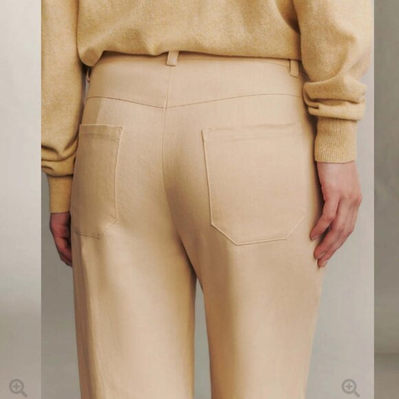 TWP Howard Pant in Butter Sz 4 - Picture 11 of 14